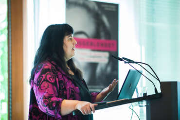 Buchvorstellung 'Ausgeblendet - Frauen im deutschen Film und Fernsehen' in der Landesvertretung Mecklenburg-Vorpommern in Berlin, 26.06.2019. Copyright: Florian Gaertner/ photothek.net
