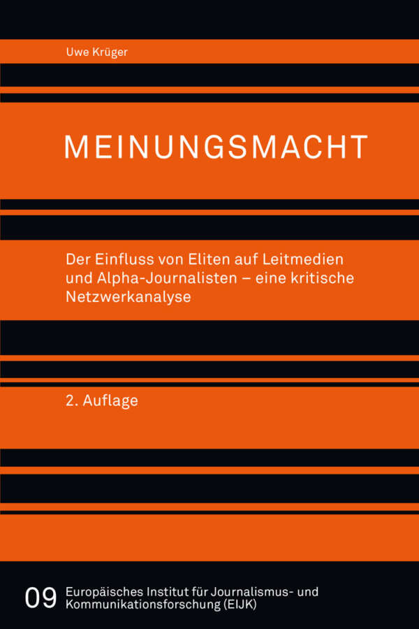 Buchcover: Meinungsmacht von Uwe Krüger