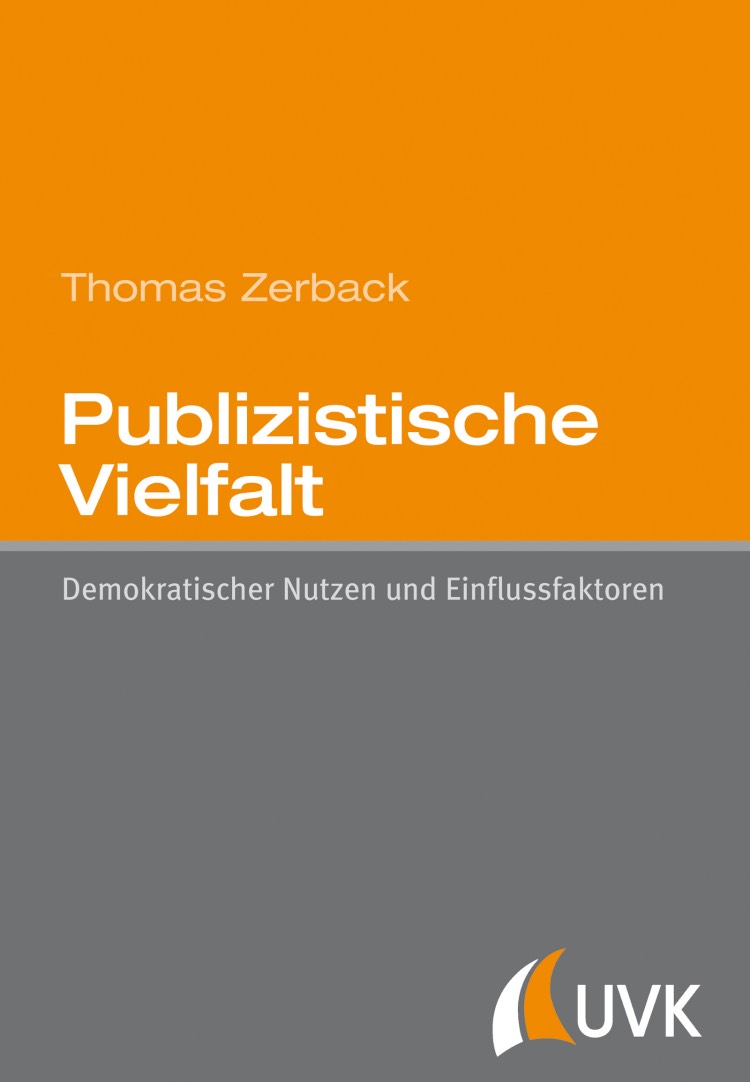 Buchcover: Publizistische Vielfalt von Thomas Zerback