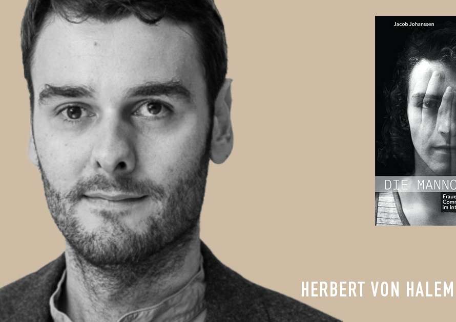 Der Autor Jacob Johanssen und sein Buch "Die Mannosphäre".