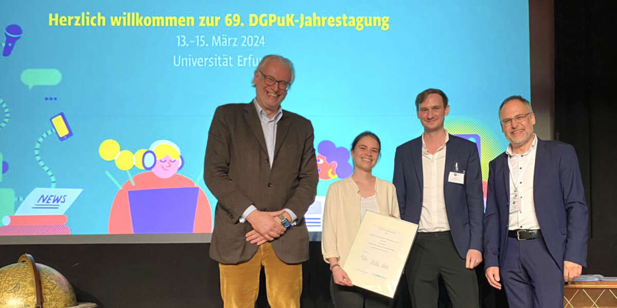 Preisverleihung des Herbert von Halem Promotions-Förderpreises
