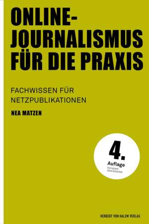 Online-Journalismus für die Praxis, Nea Matzen