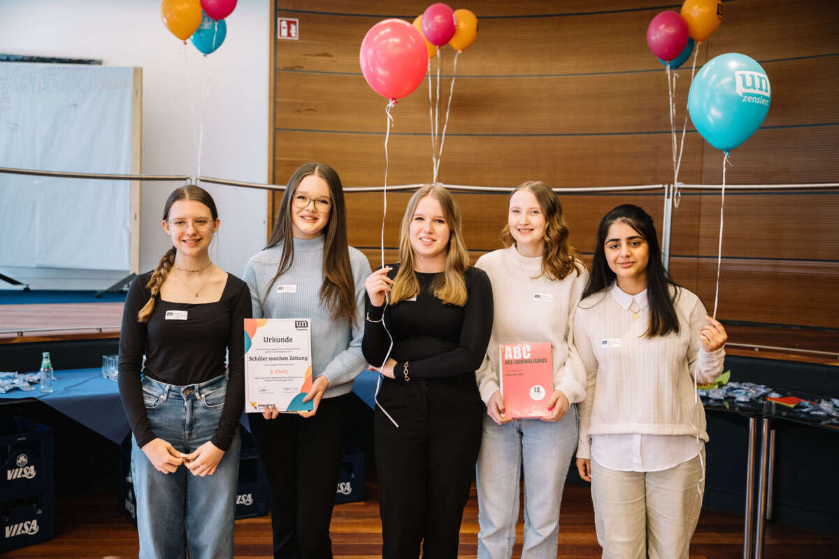 Platz 2: Schüler machen Zeitung