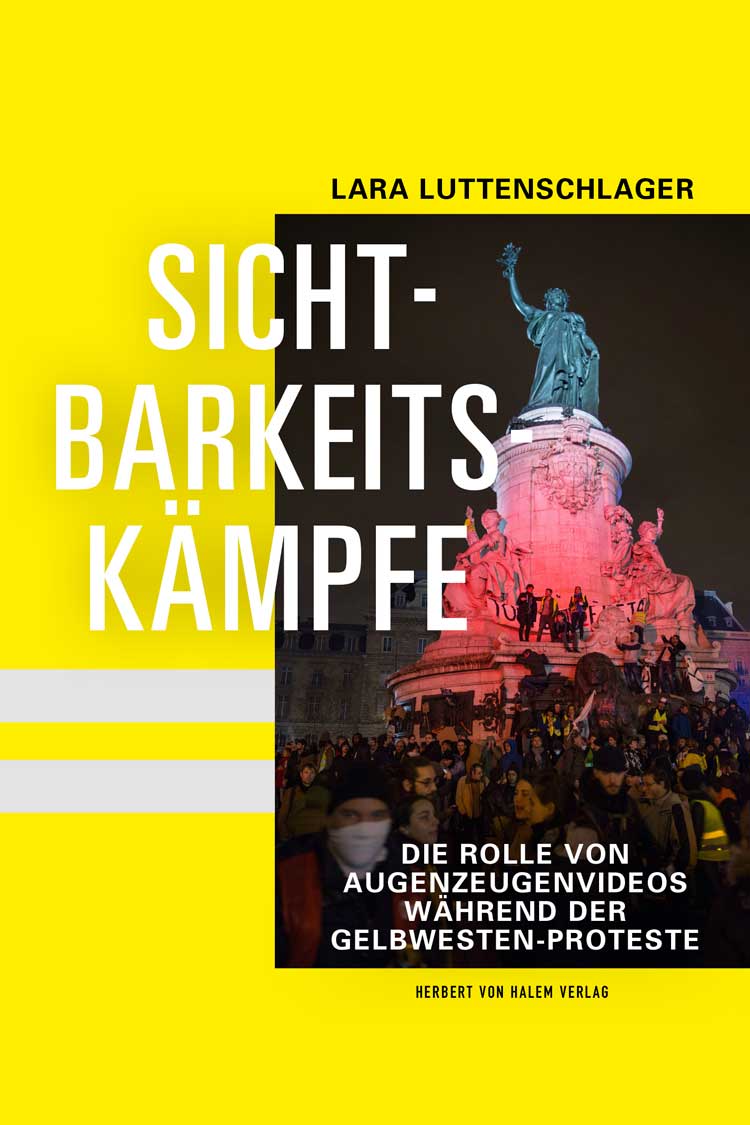 Buchcover: Sichtbarkeitskämpfe von Lara Luttenschlager