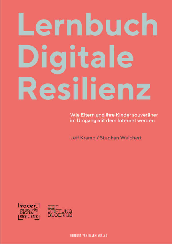 Buchcover: Lernbuch Digitale Resilienz von Leif Kramp / Stephan Weichert